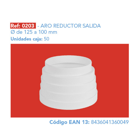 ROUND DUCTING REDUCER