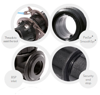 Fitting roscado cuerpo Elinsa