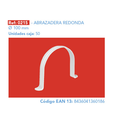 ABRAZADERA REDONDA Ø 100 mm