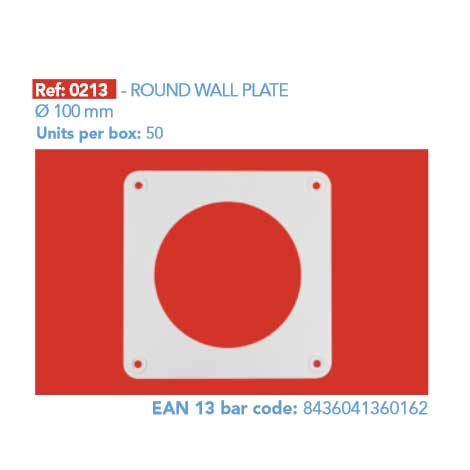 ROUND WALL PLATE